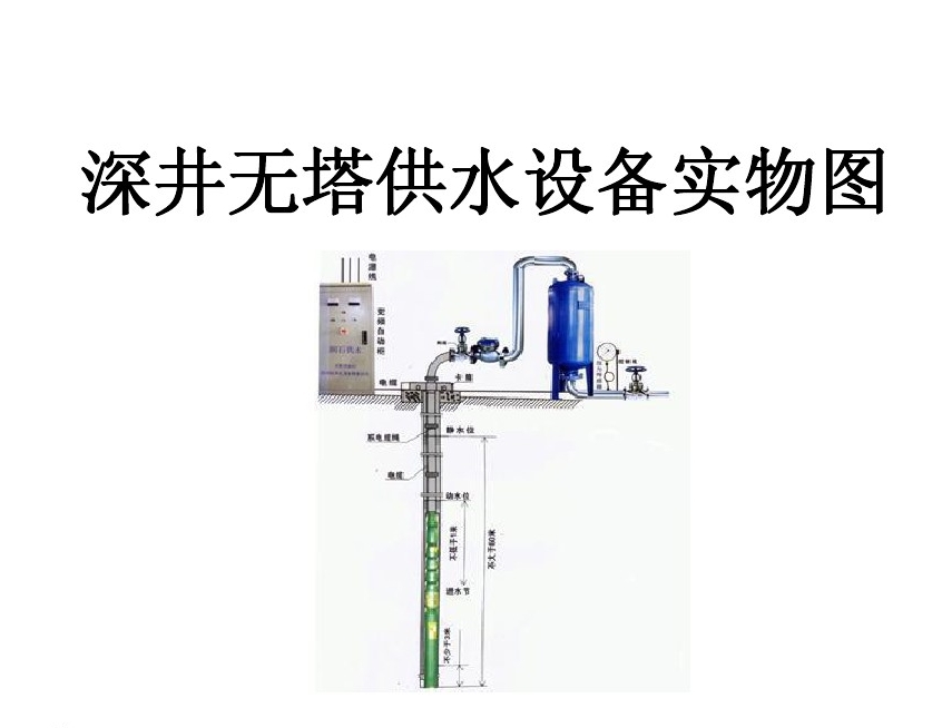 上蔡县井泵无塔式供水设备